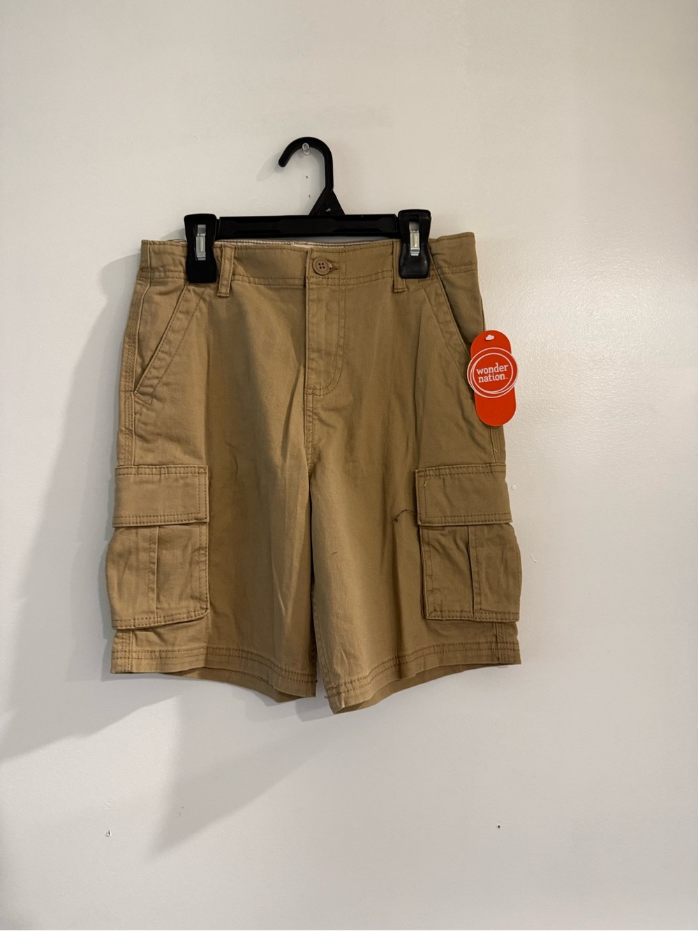 wonder nation Men's Cargo Shorts in Khaki